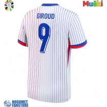 Francuska Olivier Giroud #9 Gostujuci Dres EP 2024 Kratak Rukav